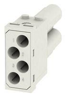 HEAVY DUTY MODULE, PLUG, 4POS, 16-10AWG