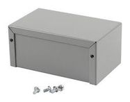 ENCLOSURE, UTILITY BOX, ALUMINIUM, GREY