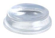 FEET, CYLINDRICAL, PU, 4.8MM, CLEAR