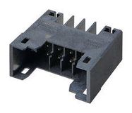 TERMINAL BLOCK, R/A HEADER, 8POS, TH