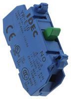 CONTACT BLOCK, SPST-NO, 10A, 120V, SCREW