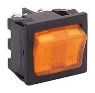 ROCKER SW, DPST, 16A, 250VAC, PANEL