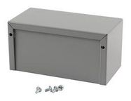 ENCLOSURE, UTILITY BOX, ALUM, GREY