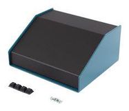 ENCLOSURE, INSTRUMENT, ALUM, BLACK/BLUE