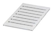 TERMINAL BLOCK MARKER, PA, WHITE, PK10