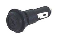 FUSE HOLDER, 5MM X 20MM, 15A, 250VAC, QC