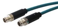 SENSOR CORD, 8P M12 PLUG-PLUG, 1M