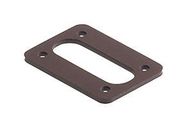 FLAT GASKET, EPDM, RECTANGULAR CONN