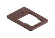 FLAT GASKET, EPDM, RECTANGULAR CONN