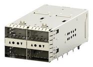 I/O CONN, ZQSFP+, RCPT, 152POS, PRESSFIT