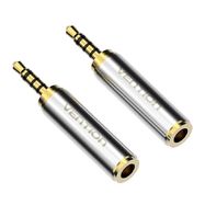 Adapter audio 2.5mm mini jack female to 3.5mm male Vention VAB-S02 gold, Vention