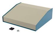 ENCLOSURE, INSTRUMENT, ALUM, BEIGE, BLUE