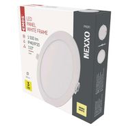 LED recessed luminaire NEXXO, round, white,  18W, warm white, EMOS