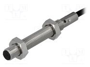 Sensor: inductive; OUT: NPN / NO; 0÷2mm; 10÷30VDC; M8; IP67; 200mA OMRON