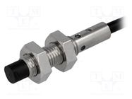 Sensor: inductive; OUT: PNP / NO; 0÷4mm; 10÷30VDC; M8; IP67; 200mA OMRON