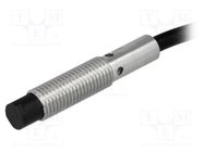 Sensor: inductive; OUT: PNP / NO; 0÷2mm; 10÷30VDC; M8; IP67; 200mA OMRON