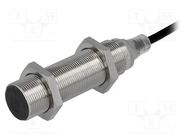 Sensor: inductive; OUT: PNP / NC; 0÷5mm; 10÷30VDC; M18; IP67; 200mA OMRON