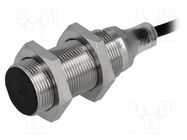 Sensor: inductive; OUT: PNP / NO; 0÷8mm; 10÷30VDC; M18; IP67; 200mA OMRON