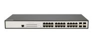 Extralink ZEUS | PoE Switch  | 24x Gigabit PoE/PoE+, 4x SFP, 1x Console Port, 400W, Managed, EXTRALINK