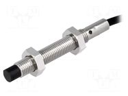 Sensor: inductive; OUT: PNP / NO; 0÷4mm; 10÷30VDC; M8; IP67; 200mA OMRON