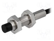 Sensor: inductive; OUT: NPN / NO; 0÷2mm; 10÷30VDC; M8; IP67; 200mA OMRON