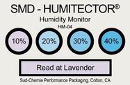 HUMIDITY INDICATOR CARD, 4SPOT, 2"X3"