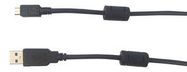 USB CORD, 2.0, A-MICRO B PLUG, 0.5M, BLK