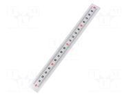 Ruler; figures vertically arranged,self-adhesive,U; W: 11mm ELESA+GANTER