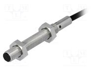 Sensor: inductive; OUT: NPN / NC; 0÷2mm; 10÷30VDC; M8; IP67; 200mA OMRON