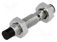 Sensor: inductive; OUT: PNP / NC; 0÷4mm; 10÷30VDC; M8; IP67; 200mA OMRON