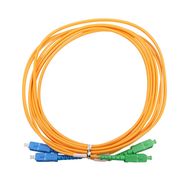 Extralink SC/APC-SC/UPC | Patchcord | Single mode, Duplex, G652D, 3mm, 3m, EXTRALINK