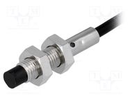 Sensor: inductive; OUT: NPN / NO; 0÷4mm; 10÷30VDC; M8; IP67; 200mA OMRON