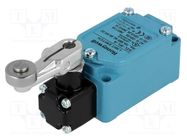 Limit switch; lever R 38mm, metal roller Ø17,5mm; NO + NC; 10A HONEYWELL