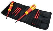 SCREWDRIVER SET W/POUCH, 9PC