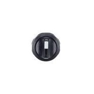 COMPACT 2 POS SELECTOR BLK-SPRING RETURN