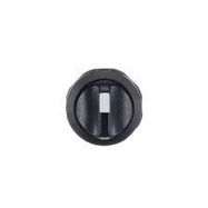 COMPACT 2 POS SELECTOR BLK-SPRING RETURN