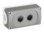 MODULAR ENCLOSURE 2 HOLE GREY