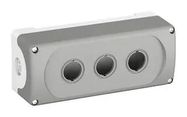 MODULAR ENCLOSURE 3 HOLE GREY