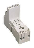 RELAY SOCKET, 7A, 250V, DIN RAIL