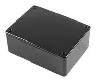 ENCLOSURE, EMI/RFI, ABS, BLACK