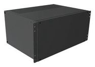 RACK MOUNT CABINET, 5U, ALUM, BLACK