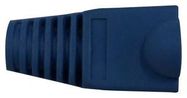 COVER, BLUE, PVC, RJ45 CONN, PK100