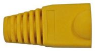 COVER, YELLOW, PVC, RJ45 CONN