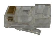 RJ45 CONNECTOR, PLUG, 8P8C, 1PORT, CRIMP