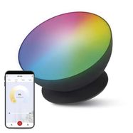 GoSmart LED Ambient Lamp, Black, Warm White–Cool White/ RGB, WiFi, EMOS