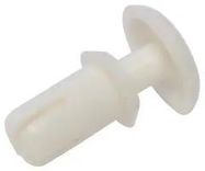 SNAP RIVET, NYLON 6, 5.2MM, WHITE, PK100