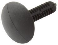 BARBED RIVET, NYLON 6.6, 12MM, BLACK