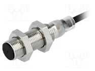 Sensor: inductive; OUT: NPN / NO; 0÷4mm; 10÷30VDC; M12; IP67; 200mA OMRON