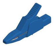 CROCODILE CLIP, 30MM, BLUE, 32A