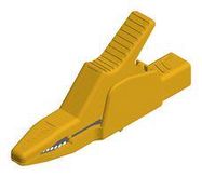 CROCODILE CLIP, 30MM, YELLOW, 32A